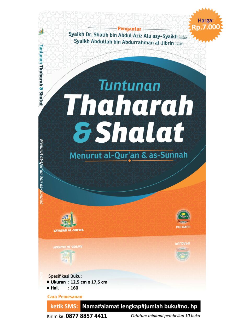 Tebar Buku Tuntunan Thaharah & Shalat Menurut Al-Qur’an & As-Sunnah