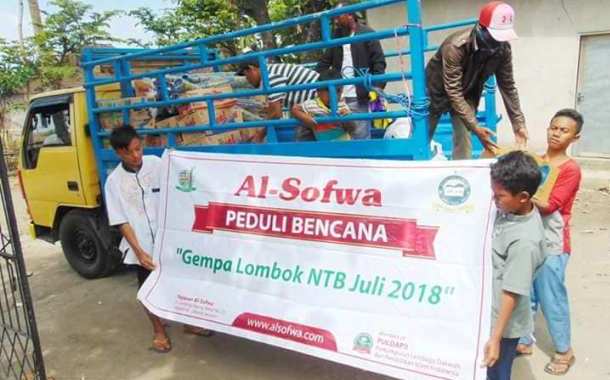 Tanggap Bencana Lombok Yayasan Al-Sofwa