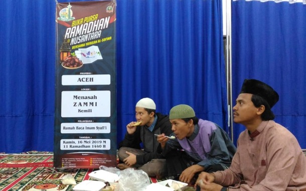 Al-Sofwa Menyelenggarakan Buka Puasa Bersama di Bebesen Takengon Aceh Tengah