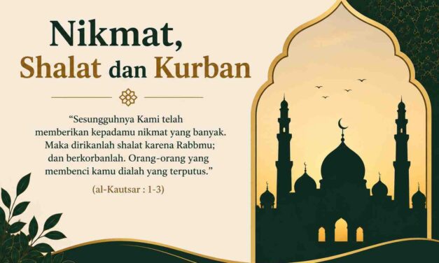 Nikmat, Shalat dan Kurban