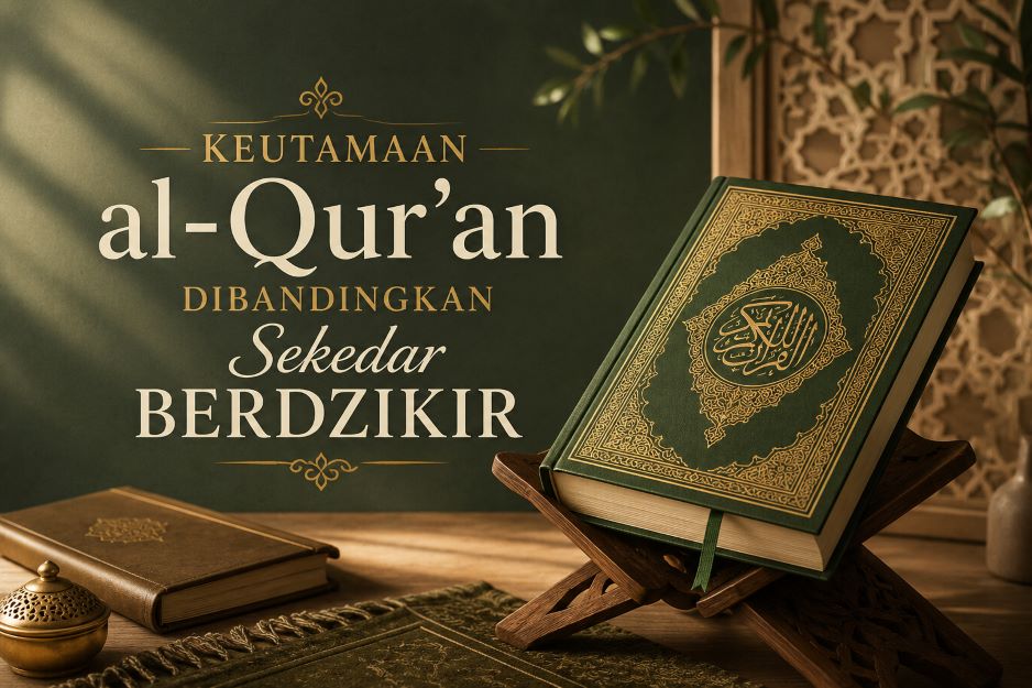 Keutamaan al-Qur’an Dibandingkan Sekedar Berdzikir