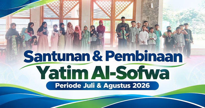 Berbagi Kebahagiaan, Al-Sofwa Peduli Salurkan Santunan kepada 31 Yatim Binaan