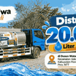 Al-Sofwa Peduli Distribusikan 20.000 Liter Air Bersih untuk Warga Terdampak Kemarau di Flores Timur